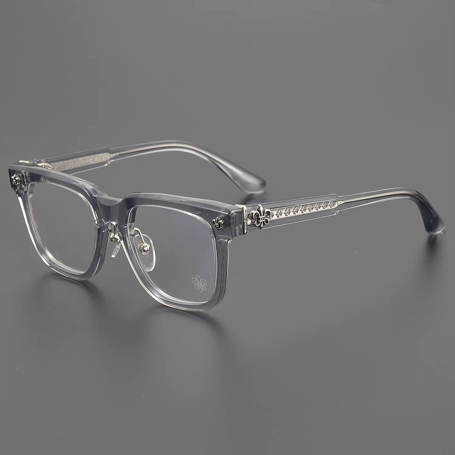 Transparent Eye Glass Frames Y2K Optical Prescription Computer Women Fashion Uv Reading Glasses Frame Acetate Black Eyewear 2024