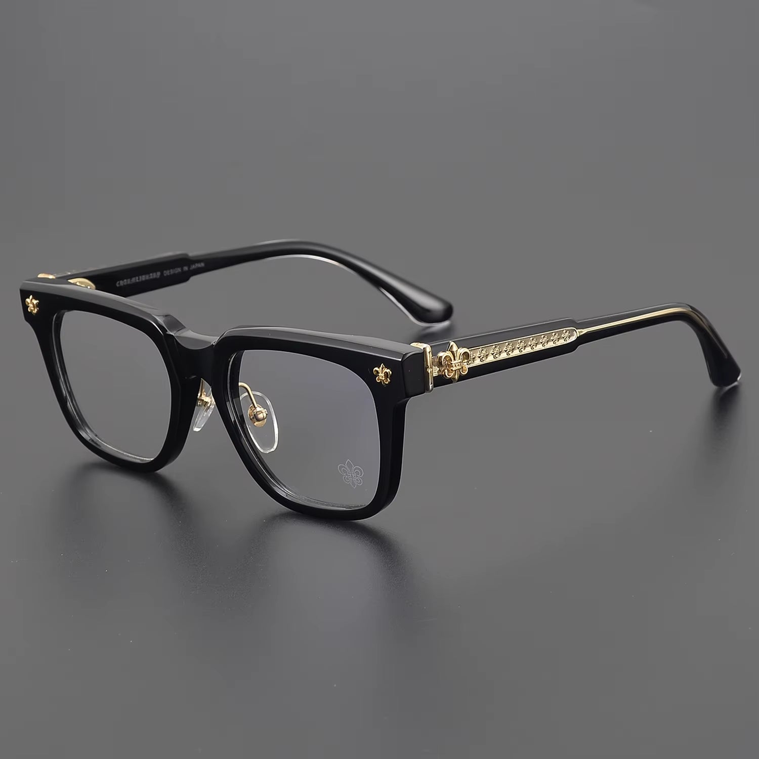Transparent Eye Glass Frames Y2K Optical Prescription Computer Women Fashion Uv Reading Glasses Frame Acetate Black Eyewear 2024
