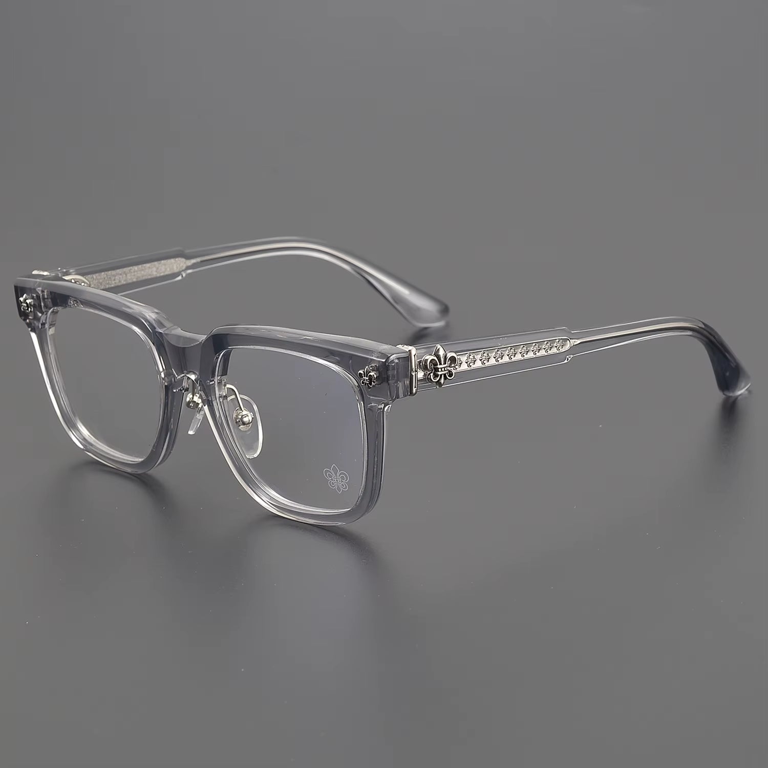 Transparent Eye Glass Frames Y2K Optical Prescription Computer Women Fashion Uv Reading Glasses Frame Acetate Black Eyewear 2024